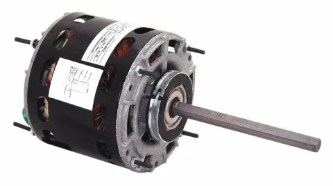 CENTURY Direct Drive Blower Motor: 3 Speed, Open Air-Over, Ring Mount, 1/10 HP, 1,625 Nameplate RPM