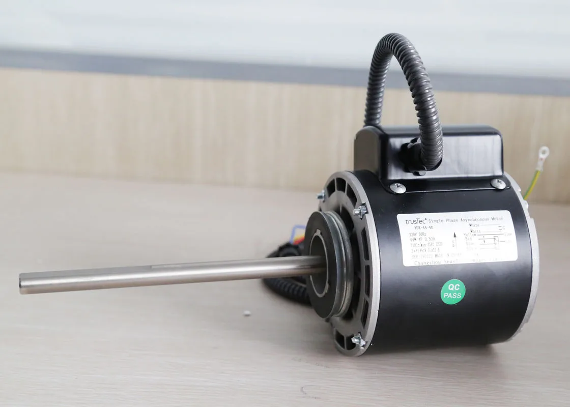 Central Air Conditioner Motor 230VAC 0.44A 40W 1PH For Fan Coil Unit 4 Speed 900/975/1075/1175 RPM Central Air Conditioner Motor 230VAC 0.44A 40W 1PH For Fan Coil Unit 4 Speed 900/975/1075/1175 RPM