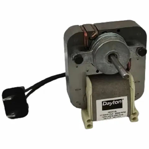 DAYTON C-Frame Motor: 1/150, 2,850, 1 No. of Speeds, 120V AC, CWSE, Impedance with One-Shot Backup