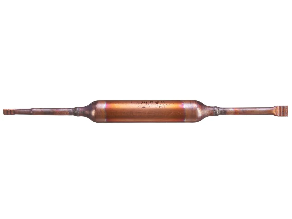 مجفف Refco STU-15 15G، 1/4 × 1/4-3/16 بوصة، مع ذيل لحام مجفف Refco STU-15 15G، 1/4 × 1/4-3/16 بوصة، مع ذيل لحام