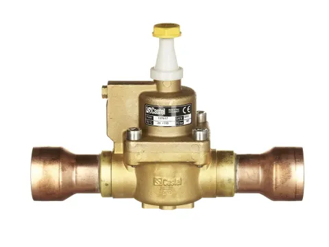Castel Solenoid Valve 2 1/8" Solder 1079/17A7