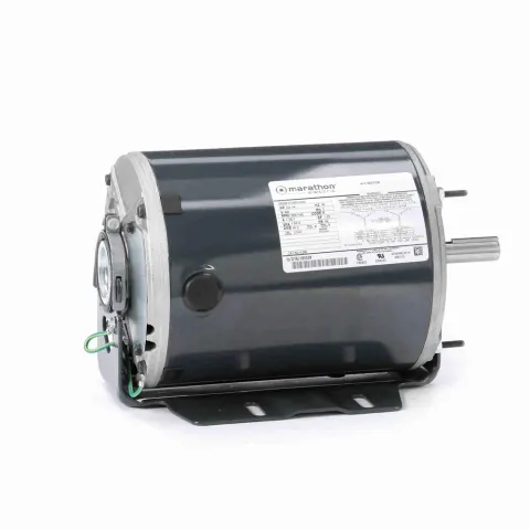 Marathon K280 3 Phase Blower Motor, 6-1/2" Dia., 1200/1800 RPM