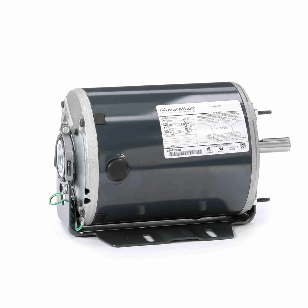 Marathon K280 3 Phase Blower Motor, 6-1/2" Dia., 1200/1800 RPM Marathon K280 3 Phase Blower Motor, 6-1/2" Dia., 1200/1800 RPM