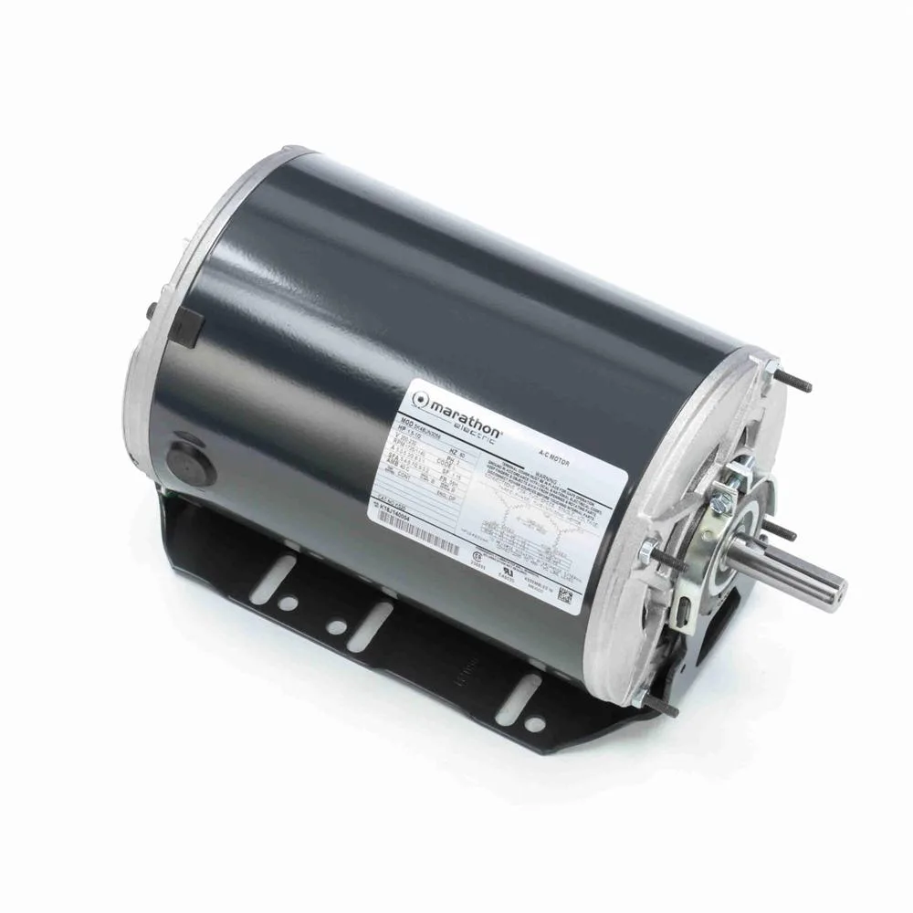 Marathon K520 3 Phase Blower Motor, 6-1/2" Dia., 1200/1800 RPM Marathon K520 3 Phase Blower Motor, 6-1/2" Dia., 1200/1800 RPM