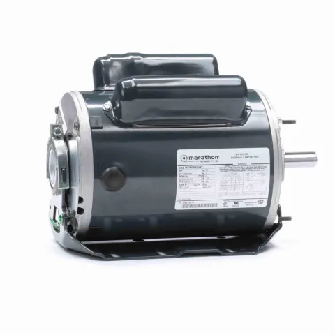 Marathon C1161 Capacitor Start/Run Blower Motor, 6-1/2" Dia., 2 HP, 3450 RPM