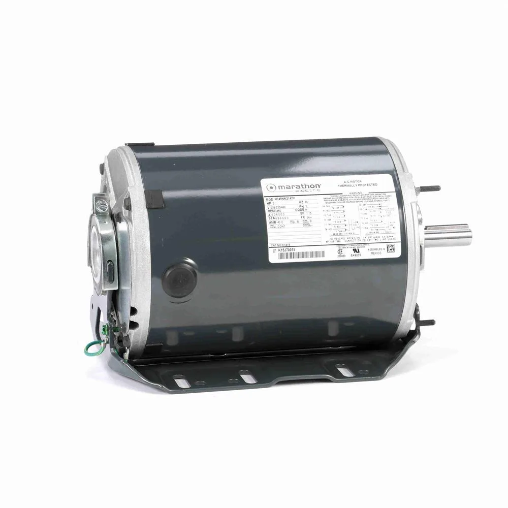 Marathon K1416 3 Phase Blower Motor, 6-1/2" Dia., 2 HP, 3450 RPM Marathon K1416 3 Phase Blower Motor, 6-1/2" Dia., 2 HP, 3450 RPM