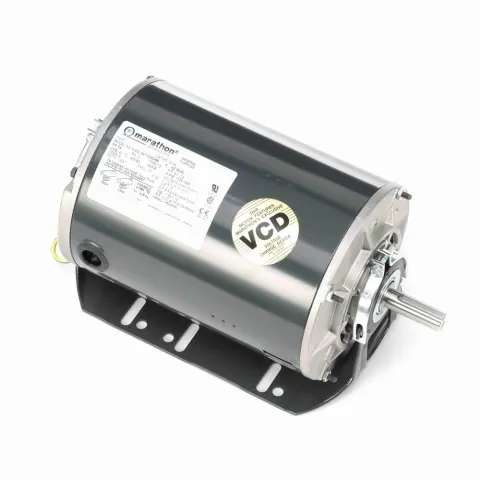 Marathon G144 3 Phase Blower Motor, 6-1/2" Dia., 2 HP, 1725 RPM