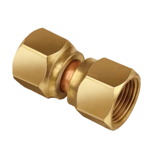 US4-8 Brass Swivel Connector 1/2" Flare