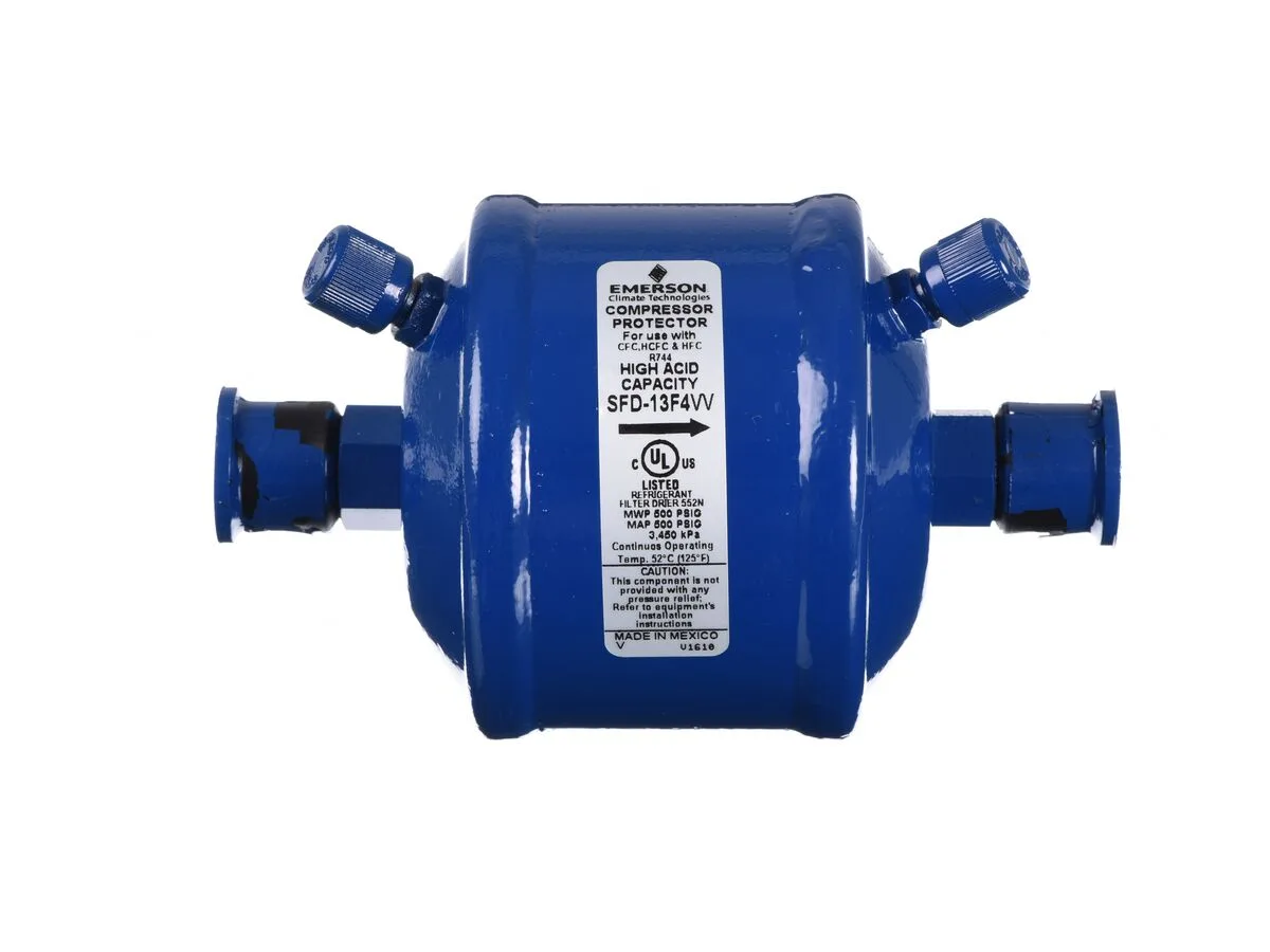 مجفف خط السحب Copeland SFD13F4-VV، 1/2 بوصة، فلير (Flare) مجفف خط السحب Copeland SFD13F4-VV، 1/2 بوصة، فلير (Flare)