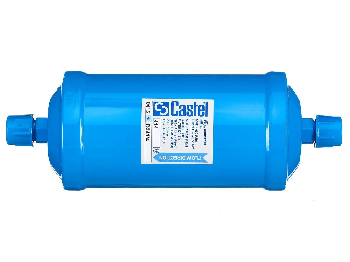 مجفف Castel D341/4، 1/2 بوصة، فلير (Flare) مجفف Castel D341/4، 1/2 بوصة، فلير (Flare)