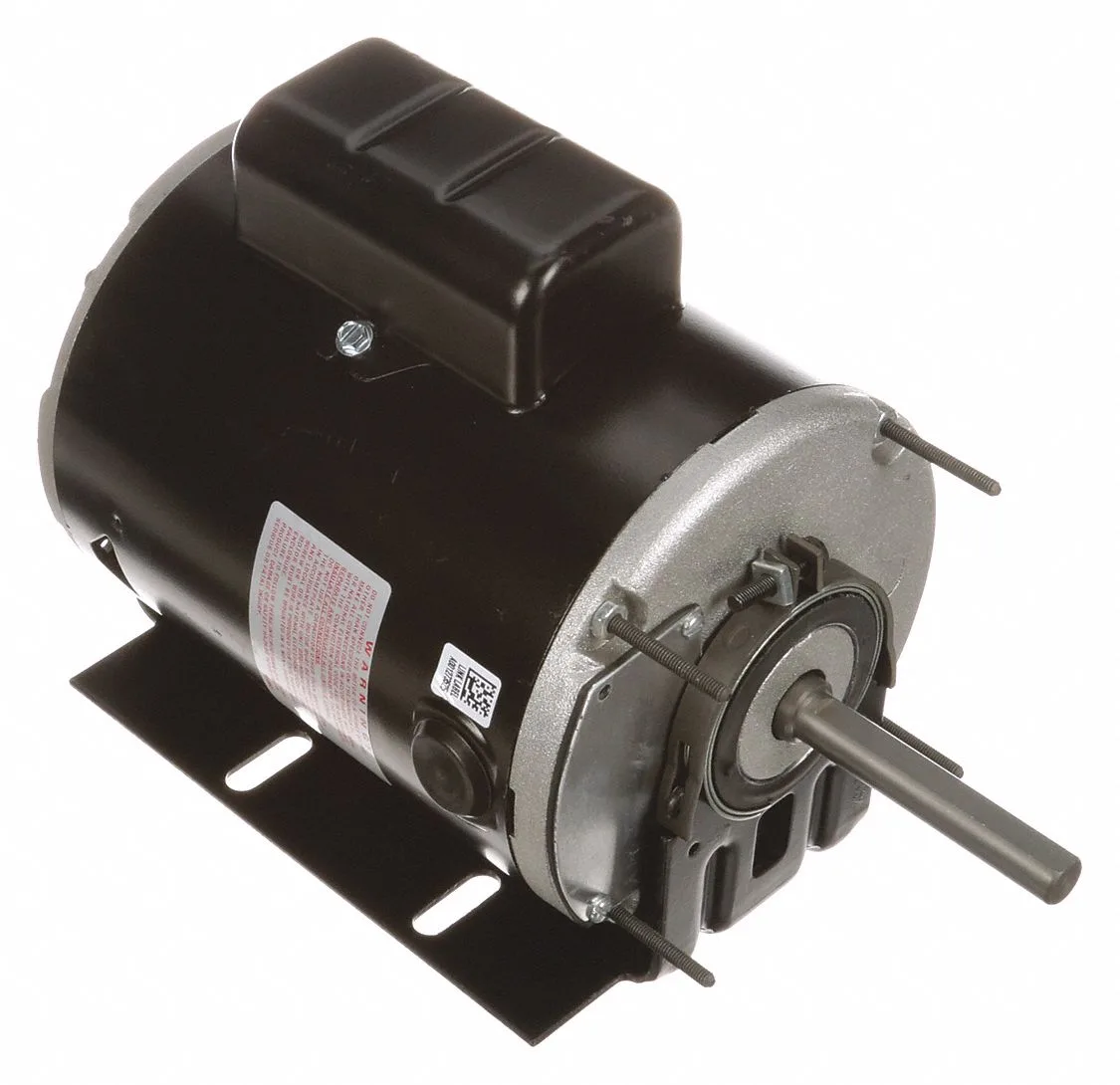 CENTURY OEM Replacement Motor: Century OEM Repl, 1/2 HP, 1,075 Nameplate RPM, 208-230V AC, 48 Frame