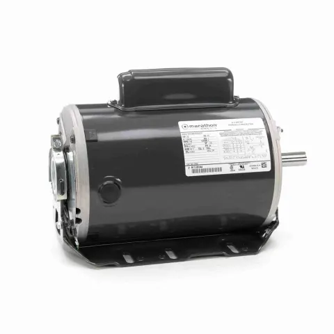 Marathon C552 Capacitor Start Blower Motor, 6-1/2" Dia., 1/2 HP, 1140 RPM