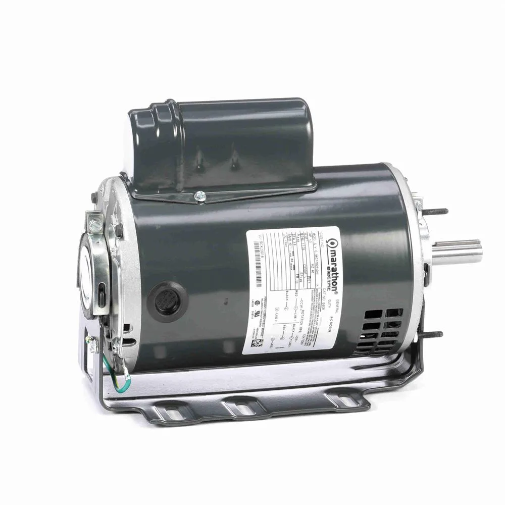 Marathon B608 Capacitor Start Blower Motor, 6-1/2" Dia., 1/2 HP, 1725 RPM Marathon B608 Capacitor Start Blower Motor, 6-1/2" Dia., 1/2 HP, 1725 RPM