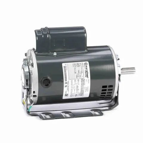 موتور بلوور بدء بمكثف Marathon G151، قطر ‎6-1/2 بوصة، 1/2 حصان، 1725 لفة/دقيقة
