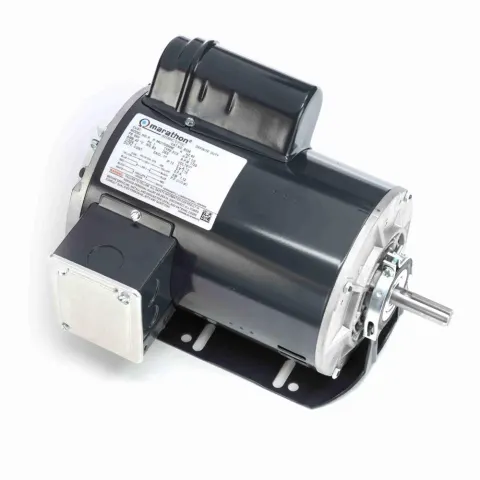 Marathon B338 Capacitor Start Blower Motor, 6-1/2" Dia., 1-1/2 HP, 1725 RPM