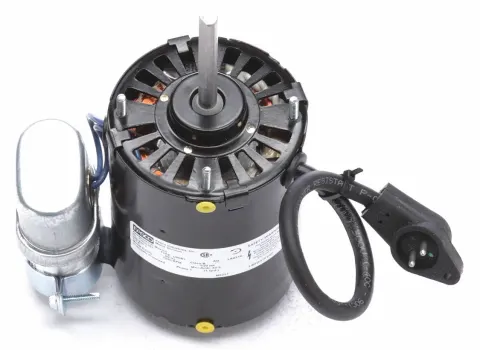 FASCO Condenser Fan Motor: Keeprite OEM Repl, 1/20 HP, 1,550 Nameplate RPM, 208-230V AC, 1,501-1,600