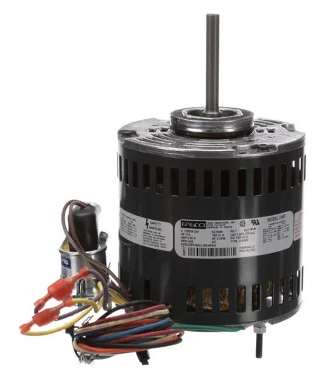 محرك Fasco D497، 1/10 حصان، 1050 دورة في الدقيقة، قطر 5 بوصة، 115 / 208-230 فولت محرك Fasco D497، 1/10 حصان، 1050 دورة في الدقيقة، قطر 5 بوصة، 115 / 208-230 فولت