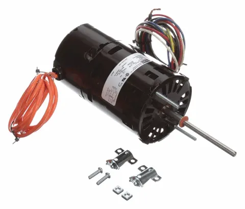 FASCO Condenser Fan Motor: Carrier/BDP OEM Repl, 1/30 HP, 3,000 Nameplate RPM, 115/230V AC