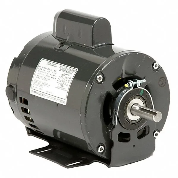 U.S. MOTORS Belt Drive Motor: 1 Speed, Open Dripproof, Cradle Base Mount, 1/3 HP, 115/230V AC, Auto U.S. MOTORS Belt Drive Motor: 1 Speed, Open Dripproof, Cradle Base Mount, 1/3 HP, 115/230V AC, Auto