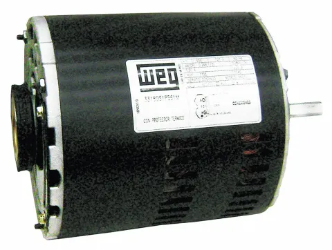 WEG Evaporative Cooler Motor: 1 Speed, 1/3 HP, 1,725 Nameplate RPM, 115V AC, 56 Frame, CWSE, Ring