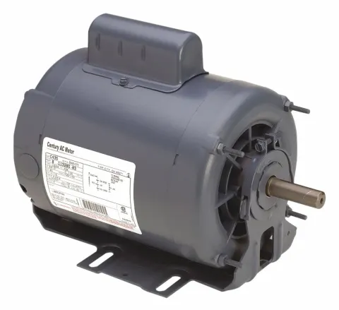 CENTURY Belt Drive Motor: 2 Speed, Open Dripproof, Cradle Base Mount, 1/1/3 HP, 115V AC, 56 Frame