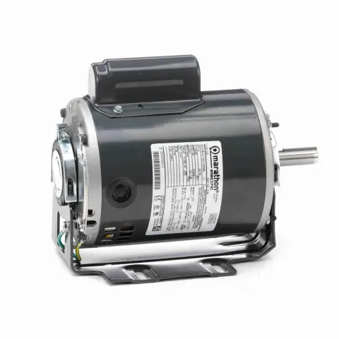 Marathon G135 Capacitor Start Blower Motor, 6-1/2" Dia., 1/3 HP, 1725 RPM
