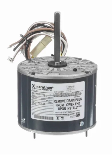 X297 Marathon 1/3 hp 208-230V 1075 RPM TEAO Shaft Down 48Z Frame Condenser Fan Motor
