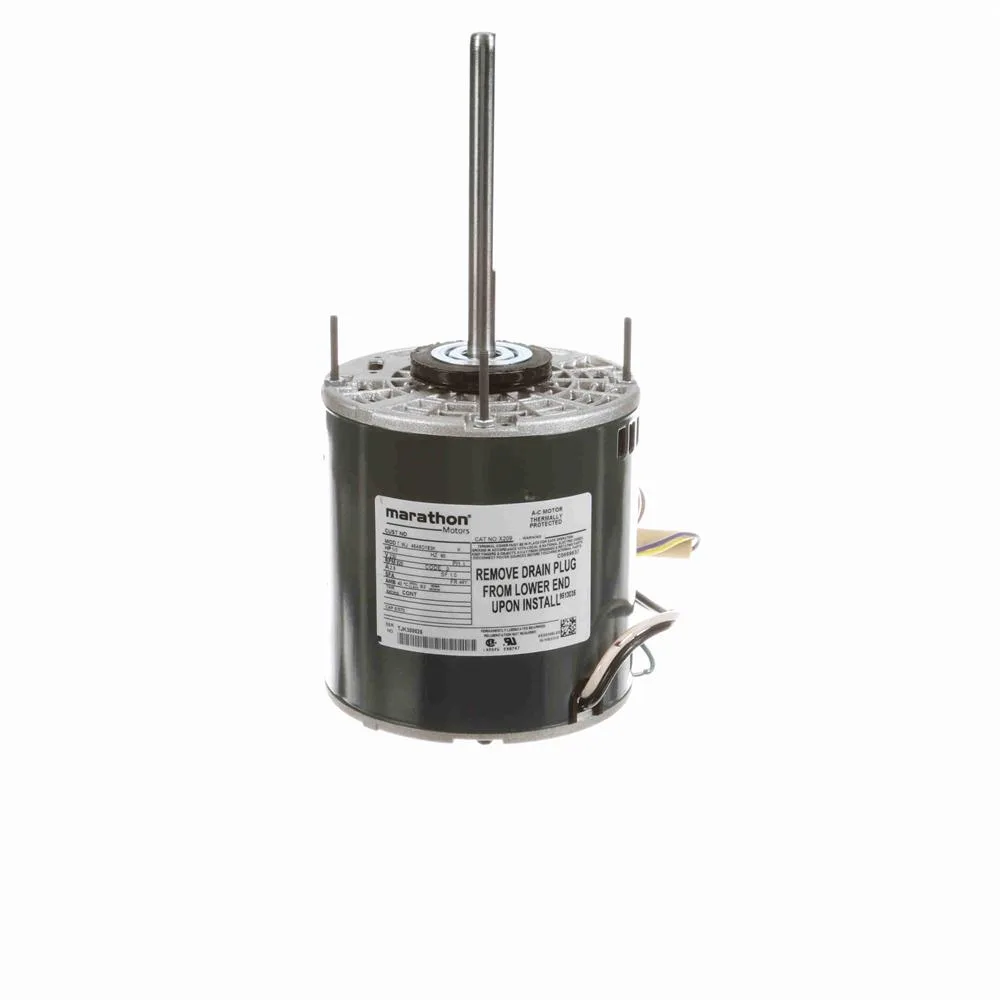 Marathon X209 PSC Direct Drive Blower Motor, 5-5/8" Dia., 1/3 HP, 825 RPM, Lennox OEM Replacement