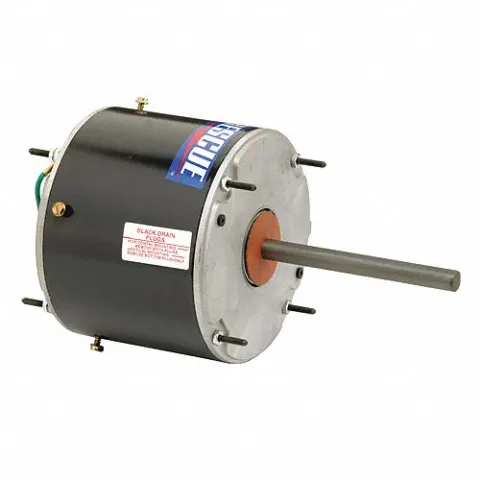 U.S. MOTORS Motor,1/3,1/6HP,825/2SPD,208-230V,48Y: Stud Mount, Totally Enclosed Air-Over, 1/3 HP