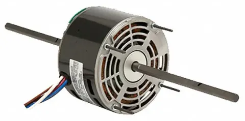 U.S. MOTORS Motor,1/3HP,1075/3SPD,230V,60HZ,48Y: Stud Mount, Totally Enclosed Air-Over, 1/3 HP, Auto
