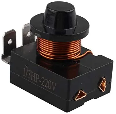 Refrigerator 1/3 HP Compressor Start Relay Refrigerator 1/3 HP Compressor Start Relay