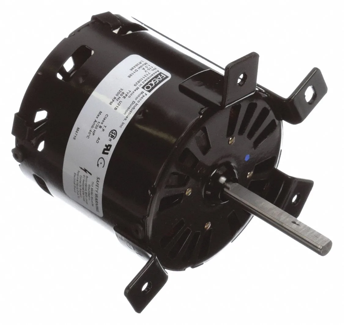 FASCO Condenser Fan Motor: Lennox OEM Repl, 1/30 HP, 3,200 Nameplate RPM, 115V AC, 3.3 in Frame FASCO Condenser Fan Motor: Lennox OEM Repl, 1/30 HP, 3,200 Nameplate RPM, 115V AC, 3.3 in Frame
