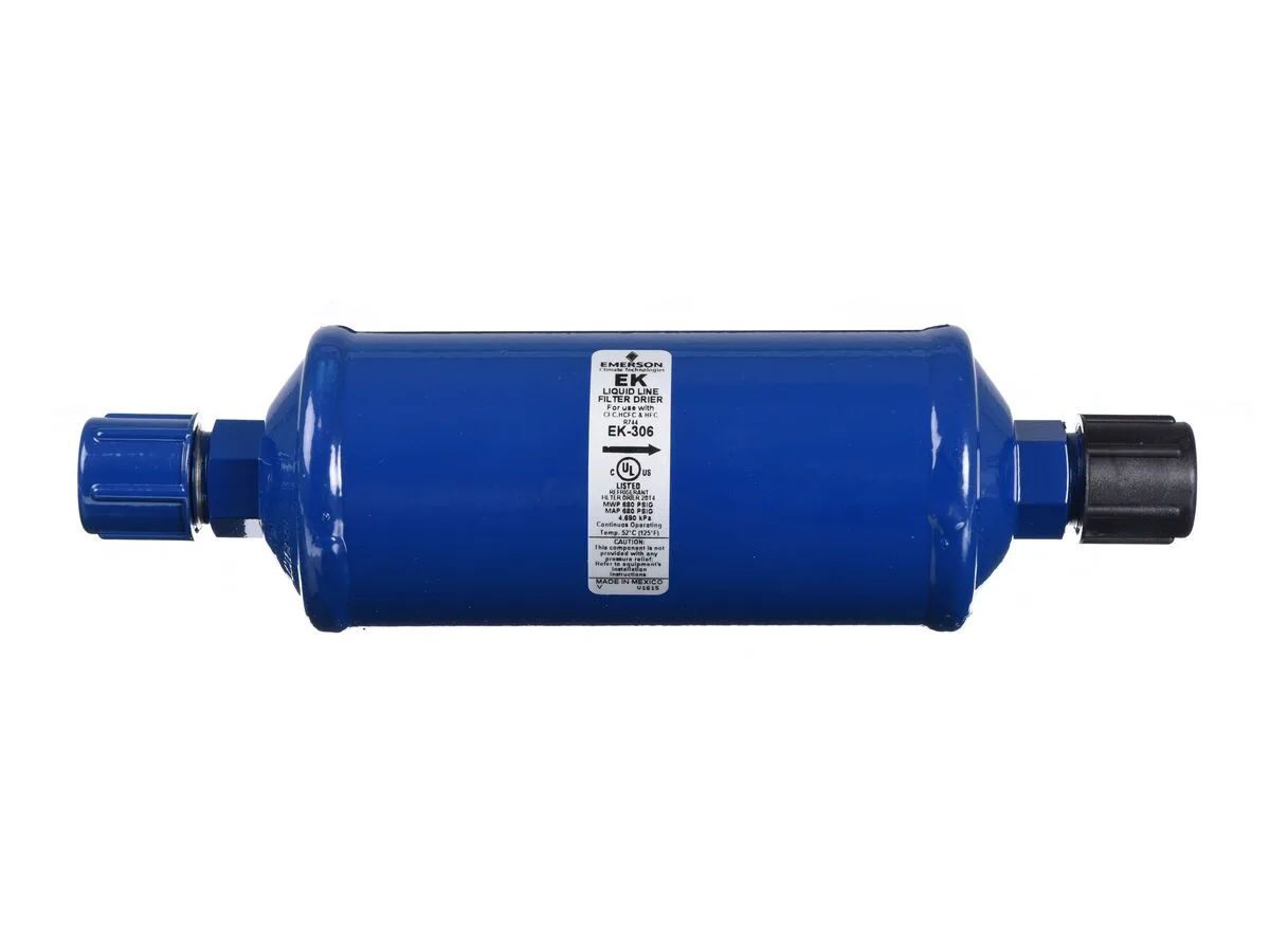 مجفف خط السائل Copeland EK306، 3/4 بوصة، فلير (Flare) مجفف خط السائل Copeland EK306، 3/4 بوصة، فلير (Flare)