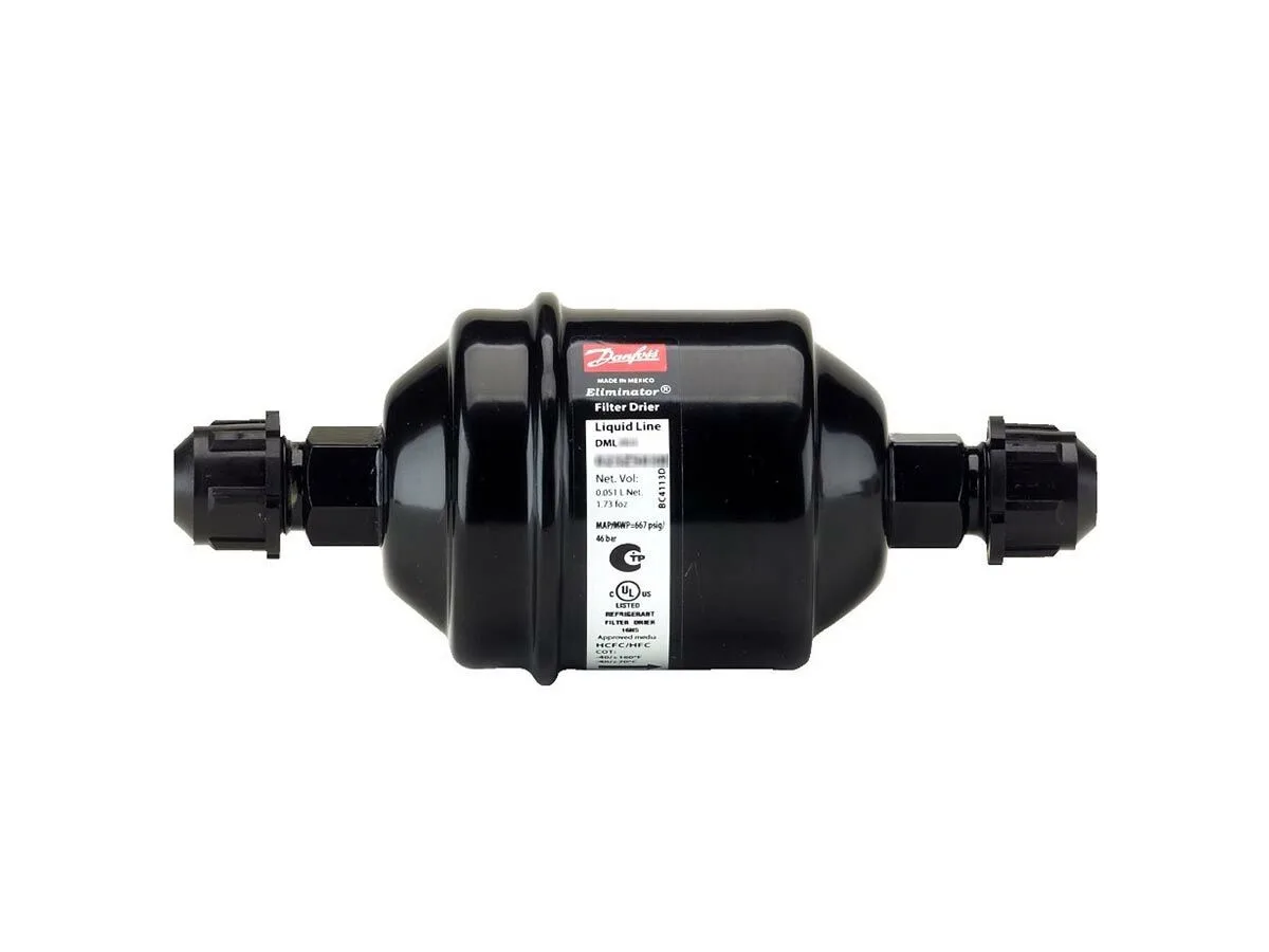 مجفف خط السائل Danfoss 162، 1/4 بوصة، فلير (Flare) مجفف خط السائل Danfoss 162، 1/4 بوصة، فلير (Flare)