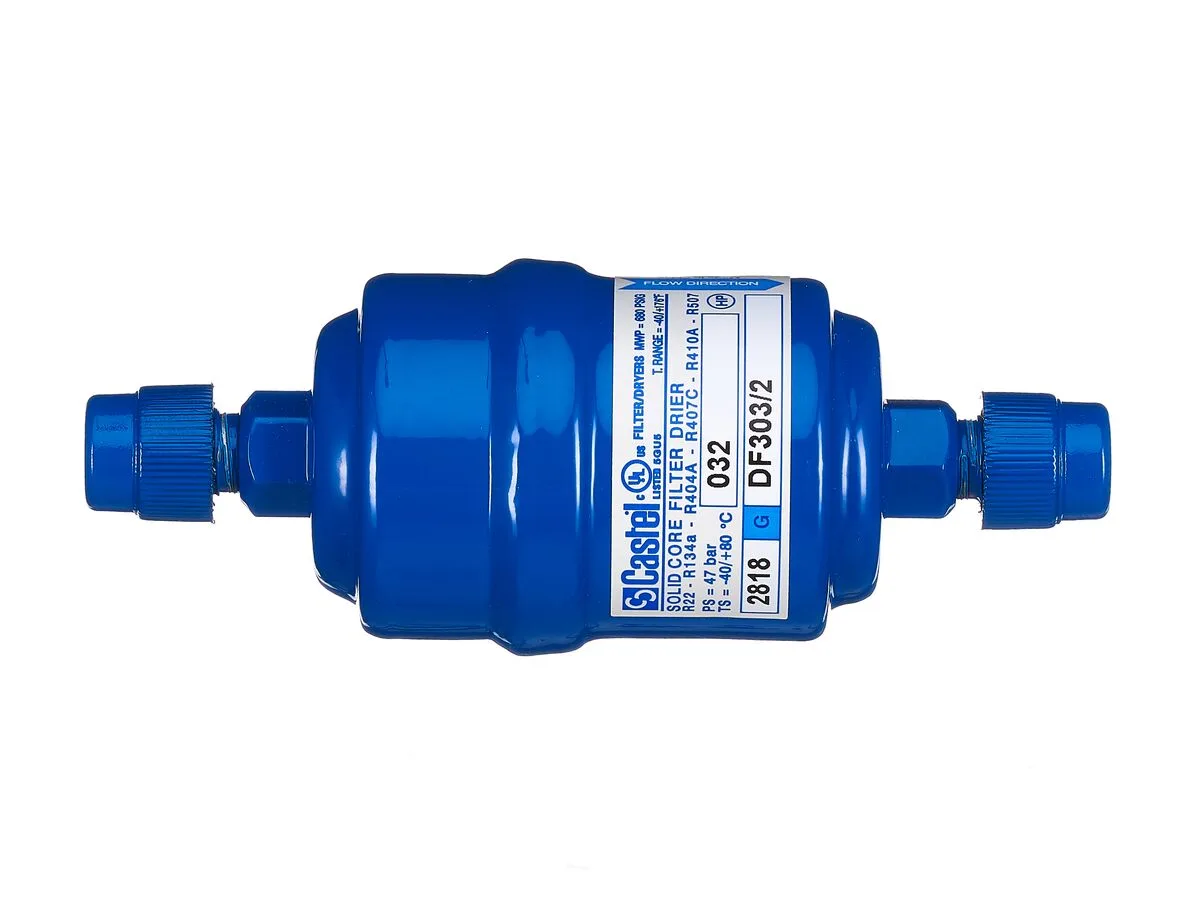 Castel D303/2 Drier, 1/4" Flare Castel D303/2 Drier, 1/4" Flare