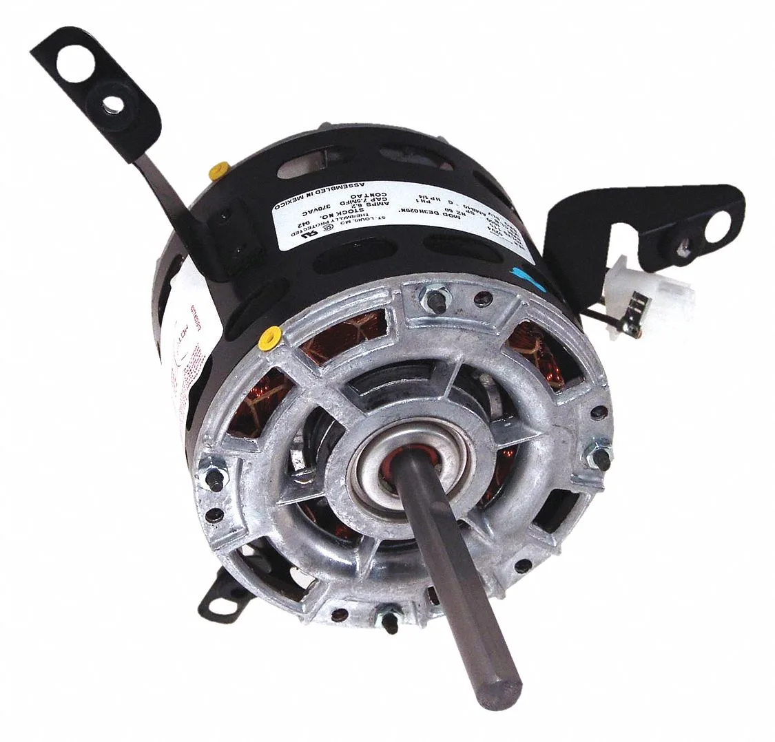 CENTURY Direct Drive Motor: Nordyne OEM Repl, 1/4 HP, 1,050 Nameplate RPM, 115V AC, 42 Frame CENTURY Direct Drive Motor: Nordyne OEM Repl, 1/4 HP, 1,050 Nameplate RPM, 115V AC, 42 Frame