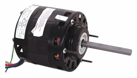 CENTURY Direct Drive Blower Motor: 3 Speed, Open Air-Over, Stud Mount, 1/4 HP, 1,050 Nameplate RPM