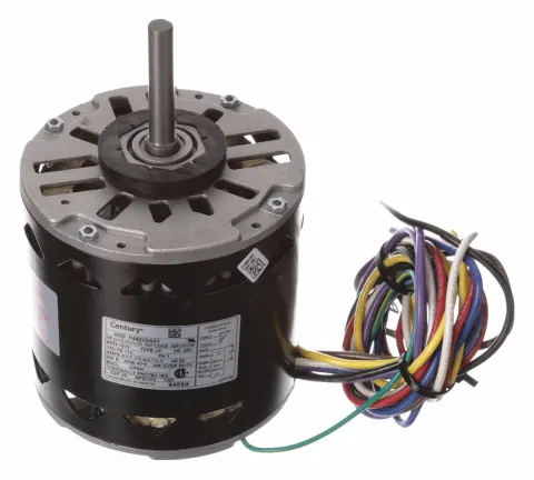 CENTURY Direct Drive Motor: Lennox OEM Repl, 1/5/3/4 HP, 1,075 Nameplate RPM, 115V AC, 48Y Frame