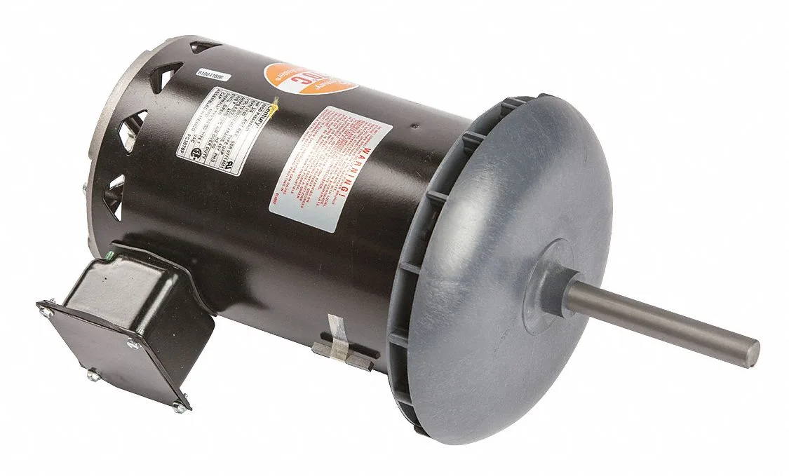 CENTURY Condenser Fan Motor: Band/Stud Mount, Open Air-Over, 3/4 HP, 1,140 Nameplate RPM, 1 Speed, F CENTURY Condenser Fan Motor: Band/Stud Mount, Open Air-Over, 3/4 HP, 1,140 Nameplate RPM, 1 Speed, F
