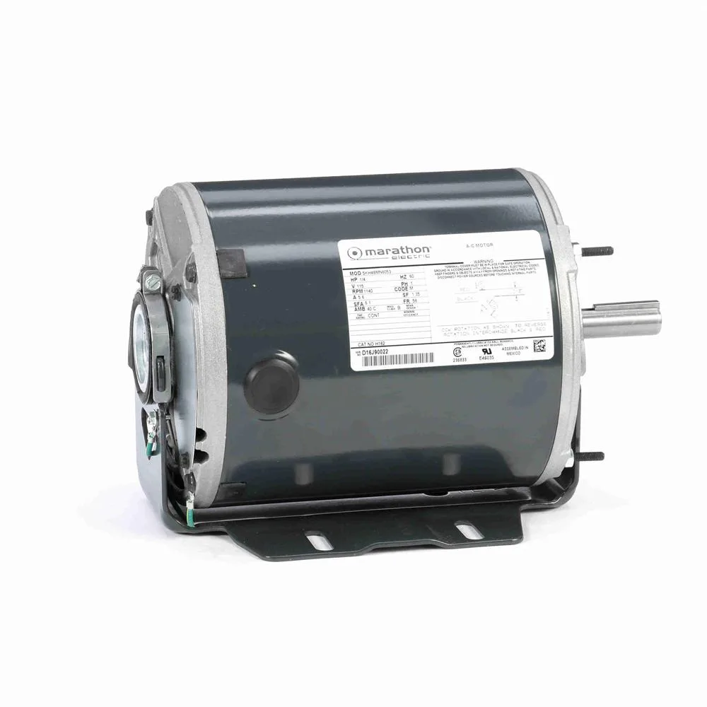 Marathon H162 Split Phase Blower Motor, 6-1/2" Dia., 1/4 HP, 1140 RPM Marathon H162 Split Phase Blower Motor, 6-1/2" Dia., 1/4 HP, 1140 RPM