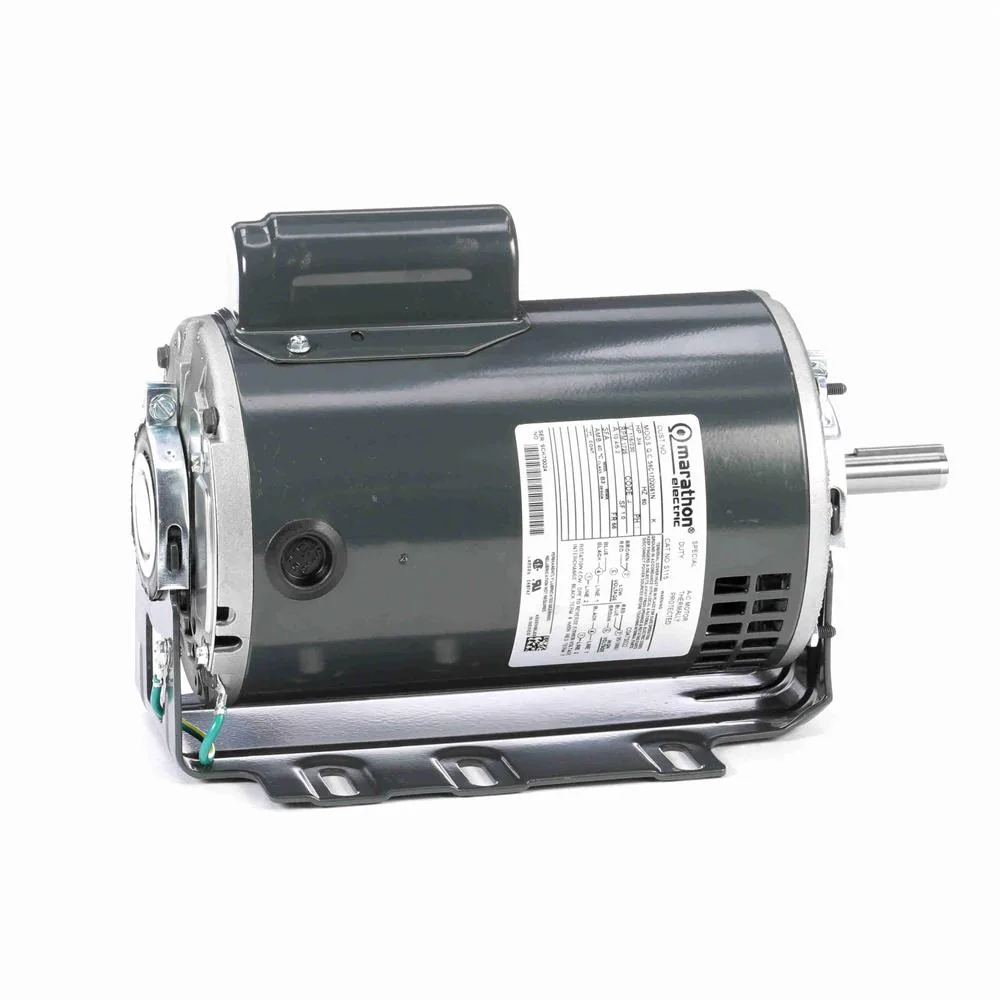 Marathon S115 Capacitor Start Blower Motor, 6-1/2" Dia., 3/4 HP, 1725 RPM Marathon S115 Capacitor Start Blower Motor, 6-1/2" Dia., 3/4 HP, 1725 RPM