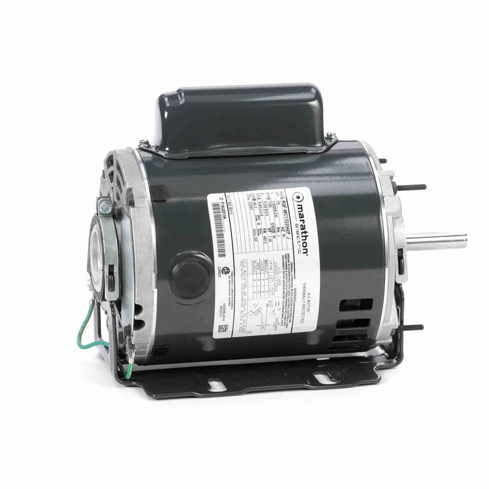 Marathon B313 Capacitor Start Blower Motor, 5-5/8" Dia., 1/4 HP, 1725 RPM Marathon B313 Capacitor Start Blower Motor, 5-5/8" Dia., 1/4 HP, 1725 RPM