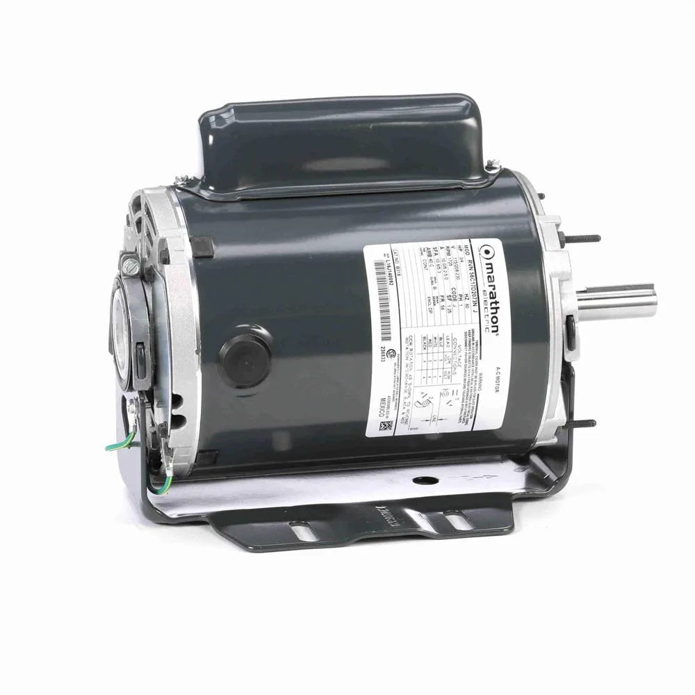 Marathon B318 Capacitor Start Blower Motor, 6-1/2" Dia., 3/4 HP, 1725 RPM Marathon B318 Capacitor Start Blower Motor, 6-1/2" Dia., 3/4 HP, 1725 RPM