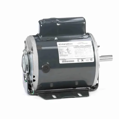 Marathon C138 Capacitor Start Blower Motor, 6-1/2" Dia., 3/4 HP, 1725 RPM
