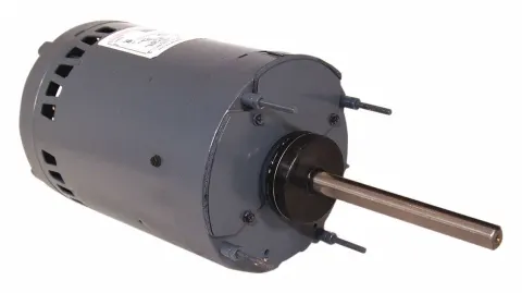 CENTURY Condenser Fan Motor: Cradle Base Mount, Open Air-Over, 3/4 HP, 825 Nameplate RPM, 1 Speed