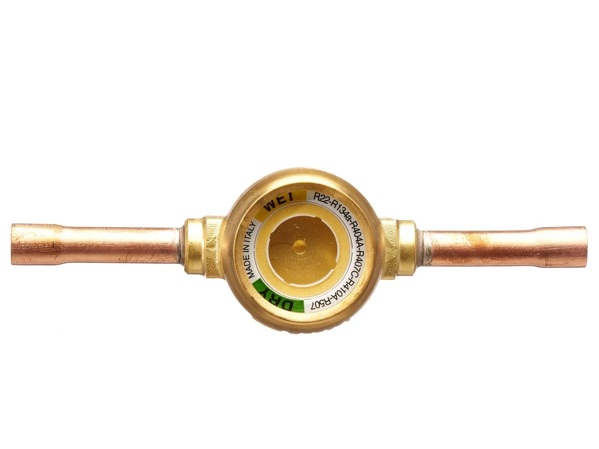 مؤشر سائل ورطوبة Castel 3940-2، 1/4 بوصة
