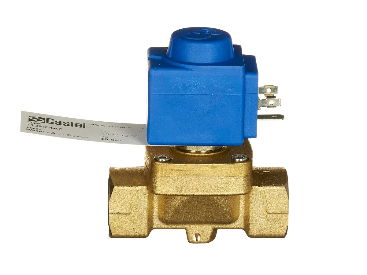 Castel Water Solenoid Valve 1/2" 1132/4A7 Castel Water Solenoid Valve 1/2" 1132/4A7
