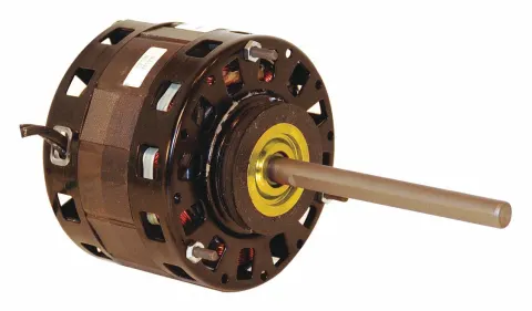 CENTURY Direct Drive Blower Motor: 4 Speed, Open Air-Over, Ring Mount, 1/5 HP, 1,050 Nameplate RPM