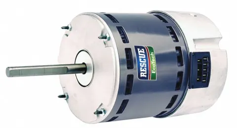 U.S. MOTORS Direct Drive Blower Motor: 5 Speed, Open Air-Over, Band Mount, 1/3, 1/5 HP, 48Y Frame