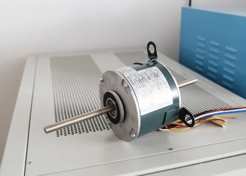 YSK140/30-4-150-1 Double Shaft Universal Air Conditioner Fan Motor 1/5HP 3 Speed – image 3